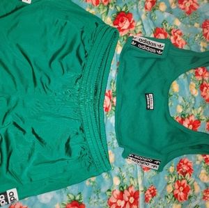 Adidas Top n short set